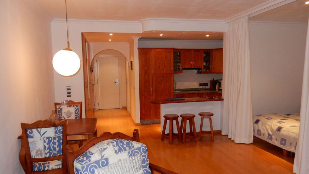 Wohnbereich mit Schlafecke